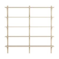 Levi 180 Shelf Large Aluminum/Ash