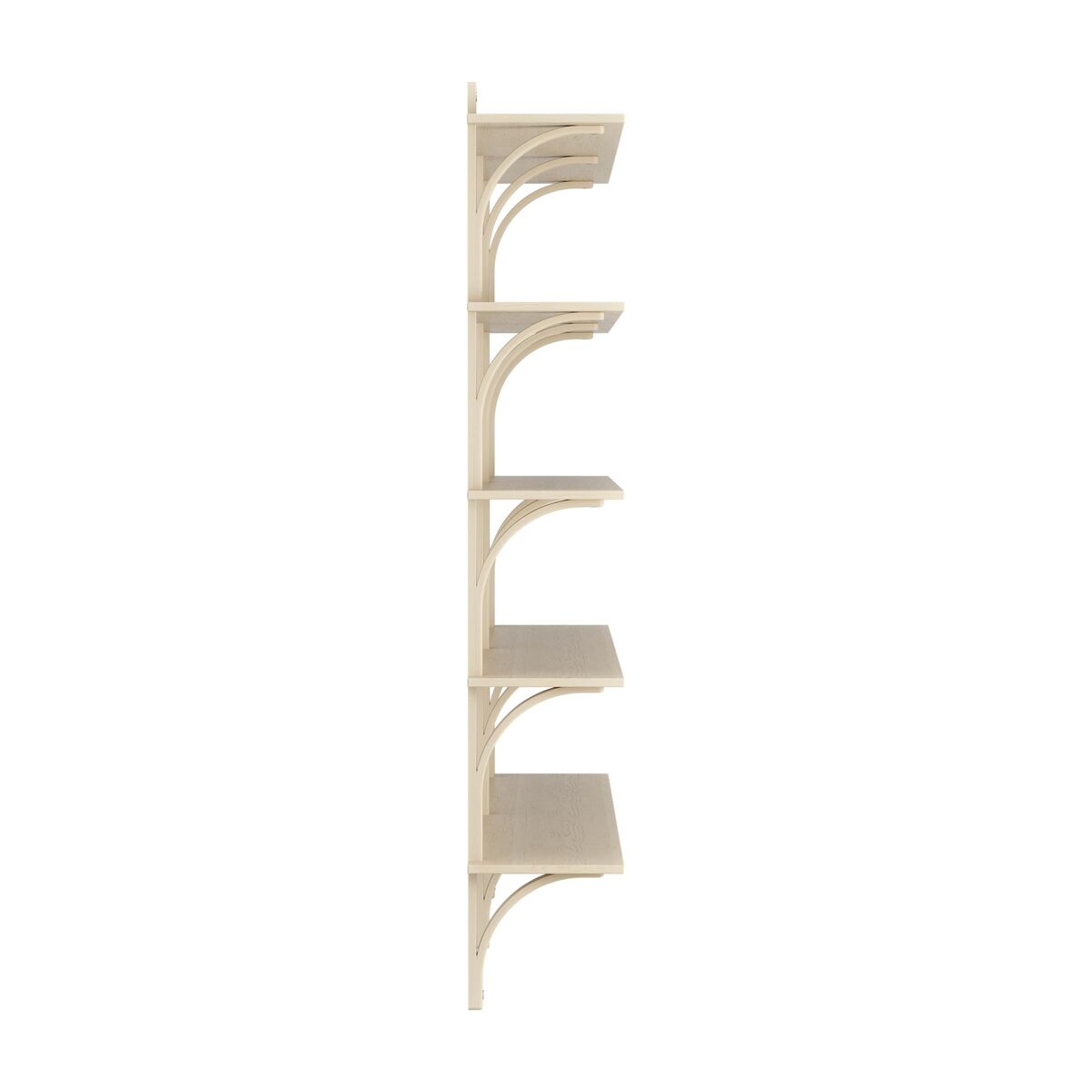 Levi 180 Shelf Large Aluminum/Ash