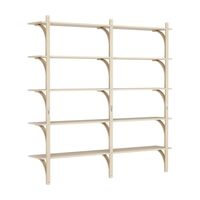 Levi 180 Shelf Large Aluminum/Ash