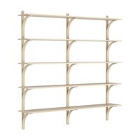 Levi 180 Shelf Large Aluminum/Ash
