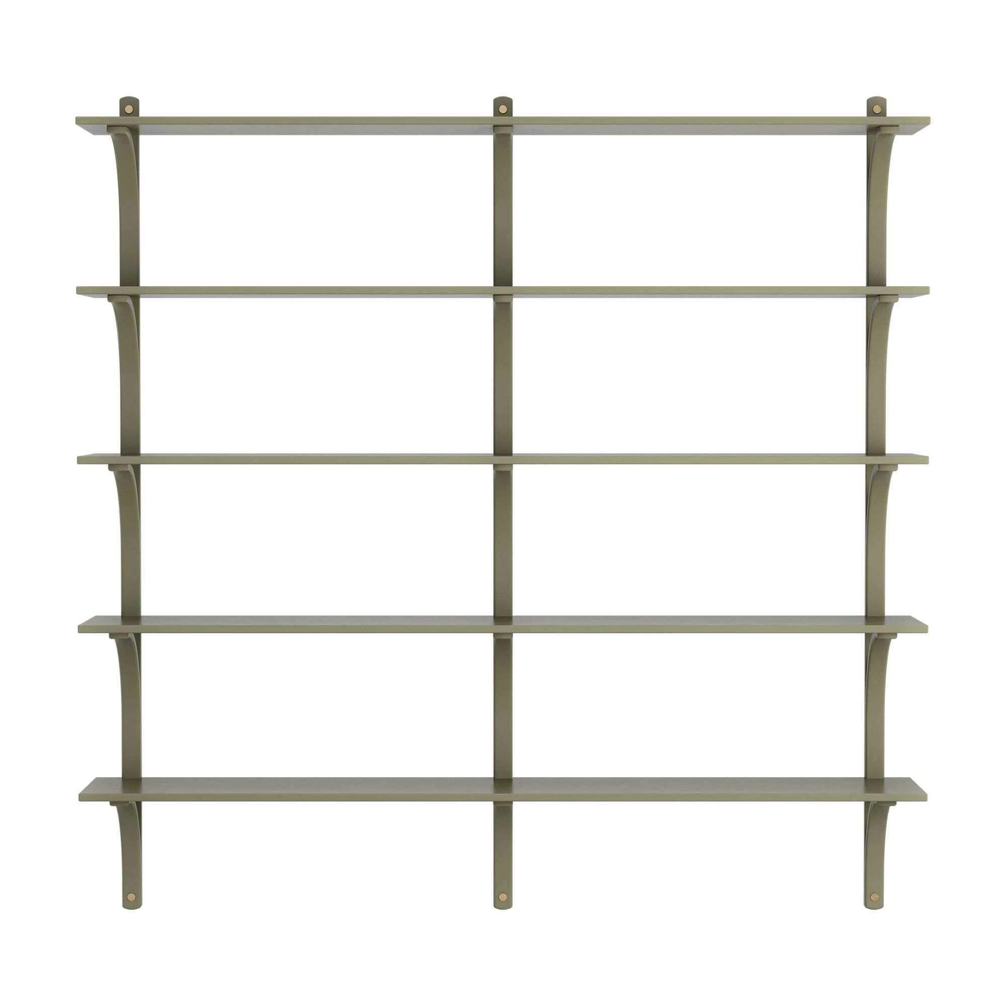 Levi 180 Hylde Stor Messing/Moss Green/Ask