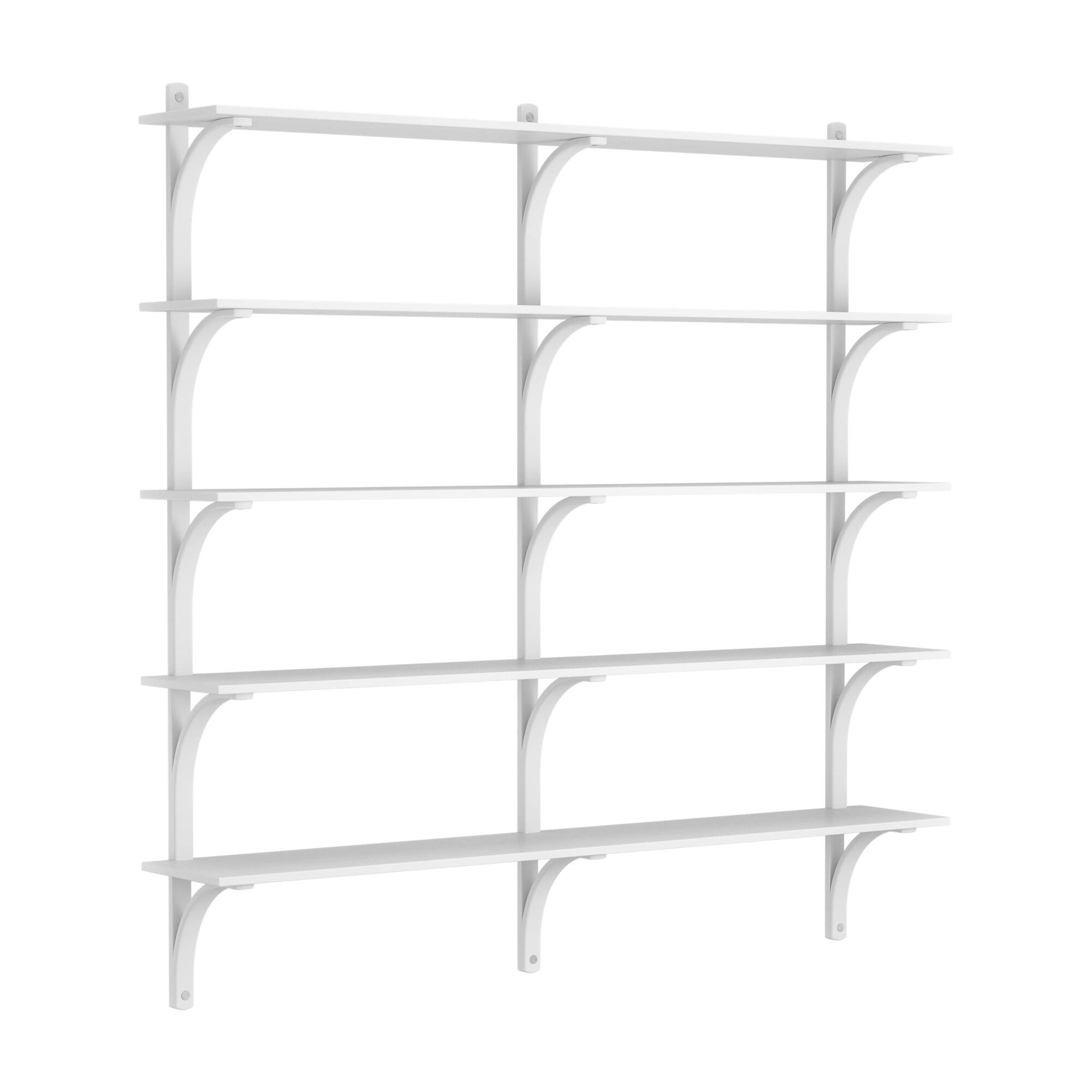 Levi 180 Hylde Stor Aluminium/Hvid Ask