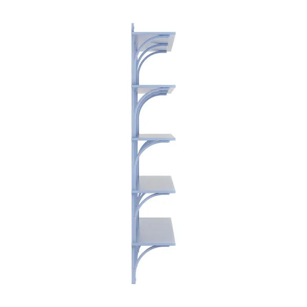 Levi 180 Shelf Large Brass/ Blue/ Ash
