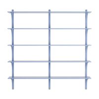 Levi 180 Shelf Large Brass/ Blue/ Ash