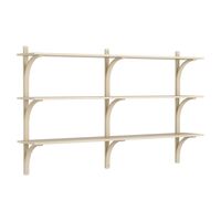 Levi 180 Shelf Medium Aluminum/Ask