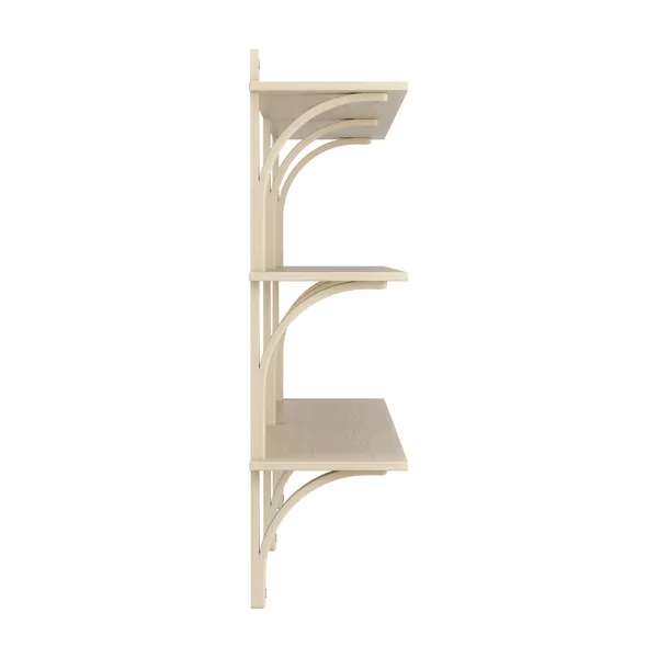 Levi 180 Shelf Medium Aluminum/Ask