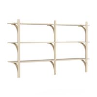 Levi 180 Shelf Medium Aluminum/Ask