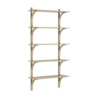 Levi 90 Planken Groot Messing/eiken