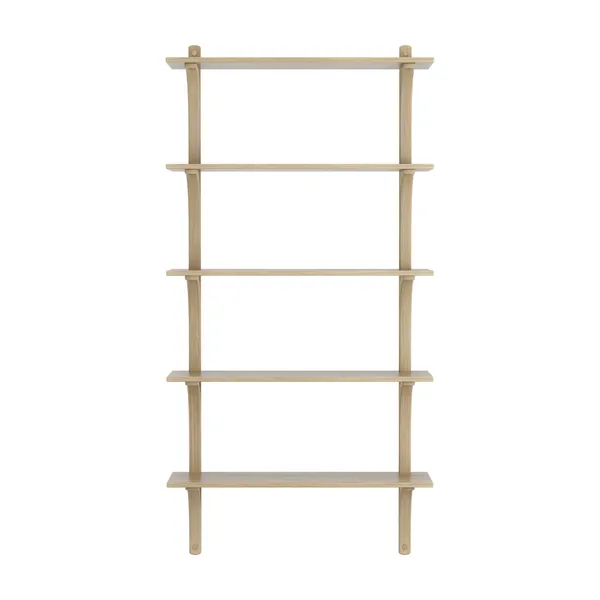 Levi 90 Planken Groot Messing/eiken