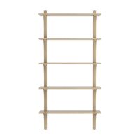Levi 90 Planken Groot Messing/eiken