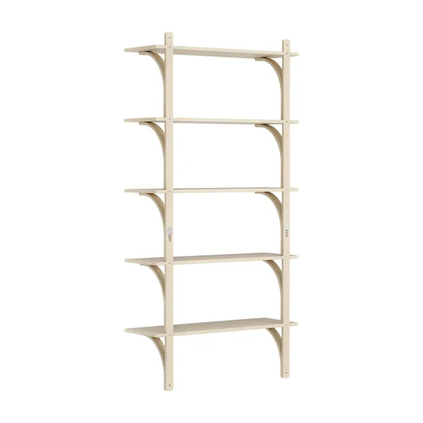Levi 90 Shelf Large Brass/Ash