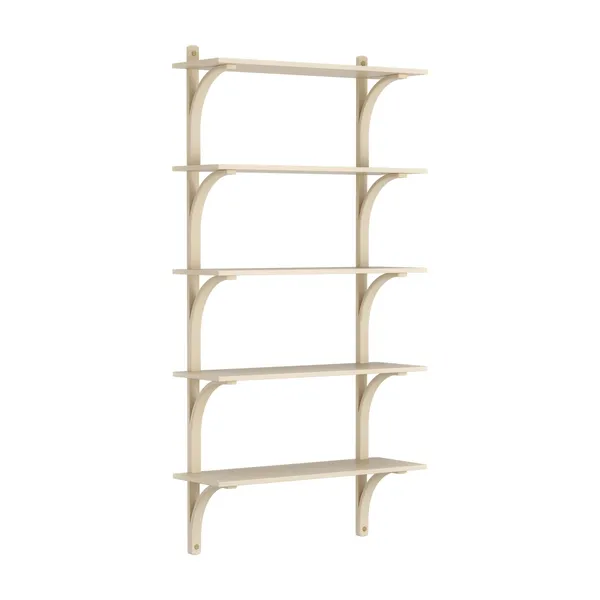 Levi 90 Shelf Large Brass/Ash