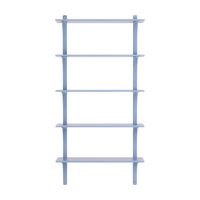 Levi 90 Planken Groot Messing/ Blauw/ Essenhout