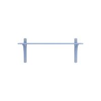 Levi 90 Shelf Small Brass/ Blue/Ash