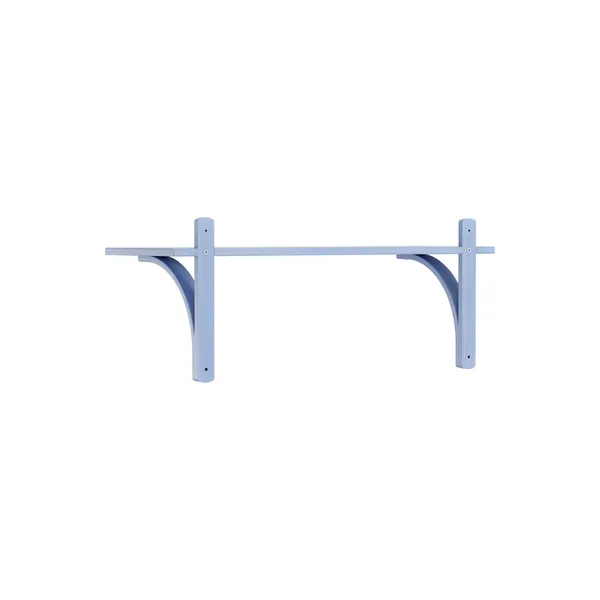 Levi 90 Shelf Small Brass/ Blue/Ash