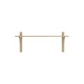 Brass / Natural varnish oak