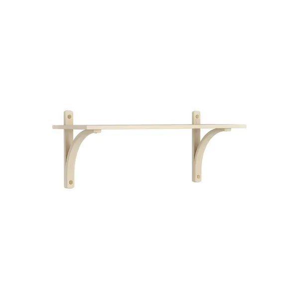 Levi 90 Shelf Small Aluminum/Ash