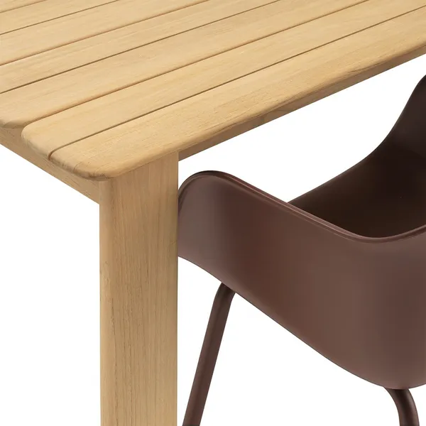 Assemble Havebord L220 cm Teaktræ