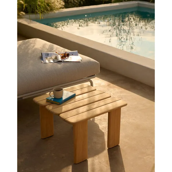 Assemble Outdoor Coffee Table 55x55 Teak