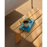Assemble Outdoor Coffee Table 55x55 Teak