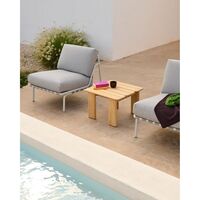 Assemble Outdoor Coffee Table 55x55 Teak