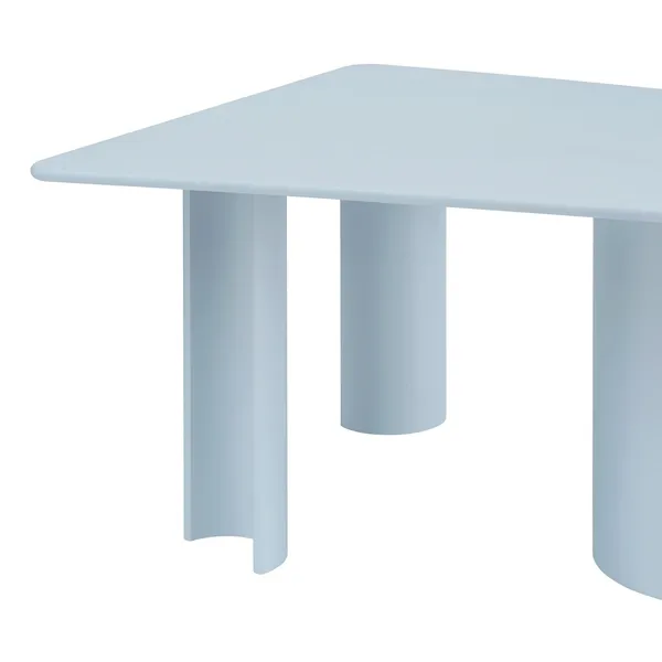 Re-Norm Dining Table 130x120 cm Light Blue