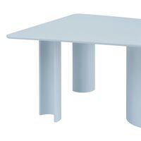 Re-Norm Dining Table 130x120 cm Light Blue