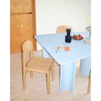 Re-Norm Dining Table 130x120 cm Light Blue
