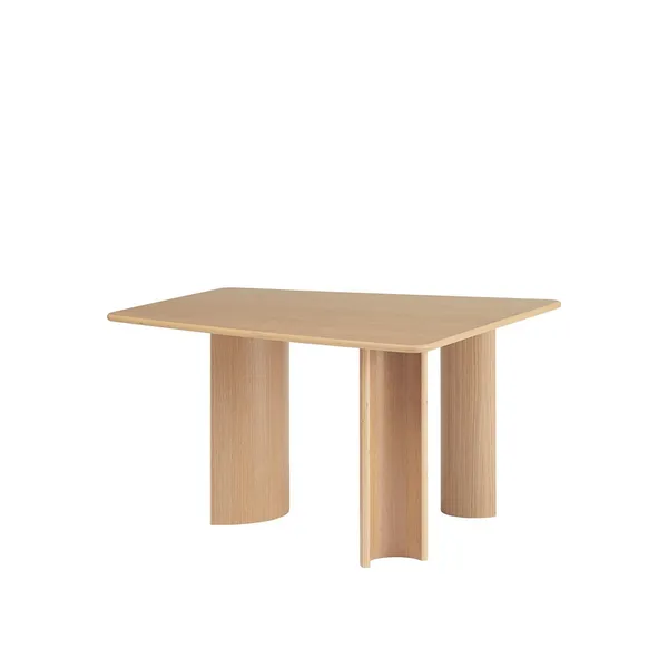 Re-Norm Dining Table 130x120 cm Oak Veneer