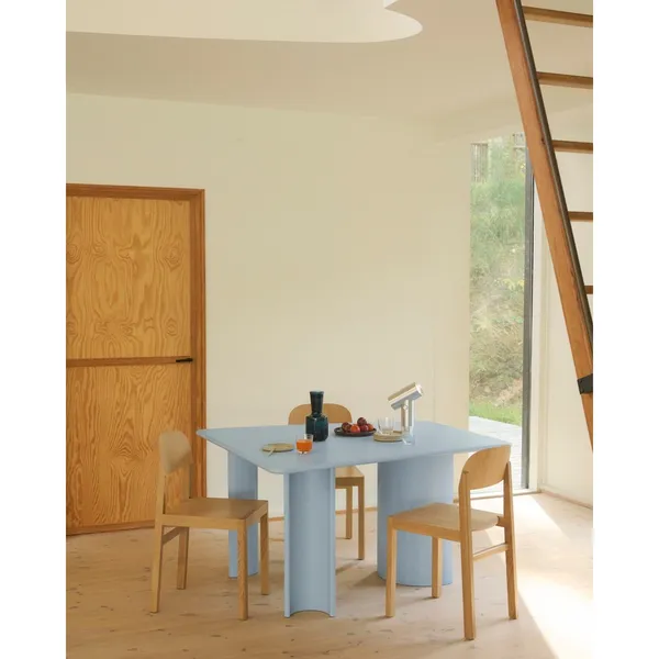 Re-Norm Dining Table 130x120 cm Oak Veneer