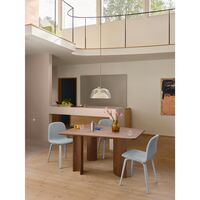Re-Norm Dining Table 130x120 cm Oak Veneer