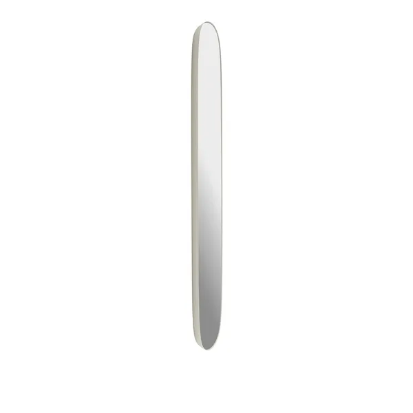 Framed Mirror 150x50 cm Gray/ Clear