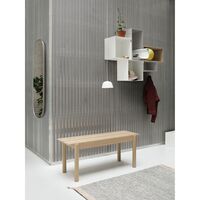 Framed Spejl 150x50 cm Taupe/Klar