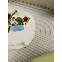 Halves Coffee Table Off-White/Terrazzo