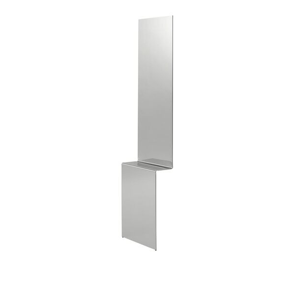 Speil 227x57 cm Polert Stål