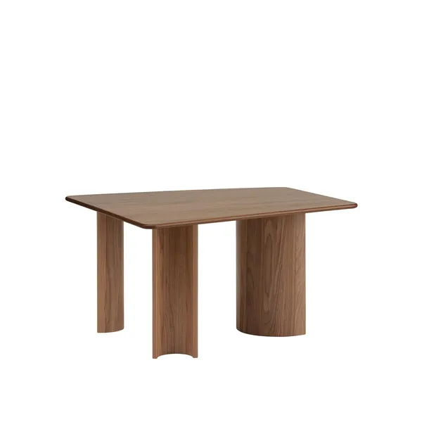 Re-Norm Dining Table 130x120 Walnut Veneer