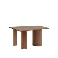 Re-Norm Dining Table 130x120 Walnut Veneer