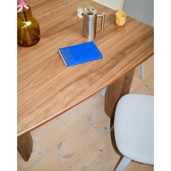 Re-Norm Dining Table 130x120 Walnut Veneer