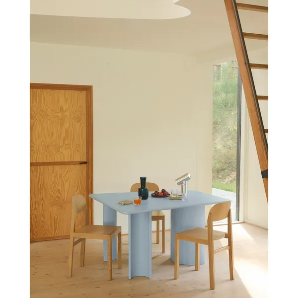 Re-Norm Dining Table 130x120 Walnut Veneer