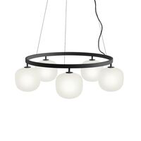 Rime Chandelier Black