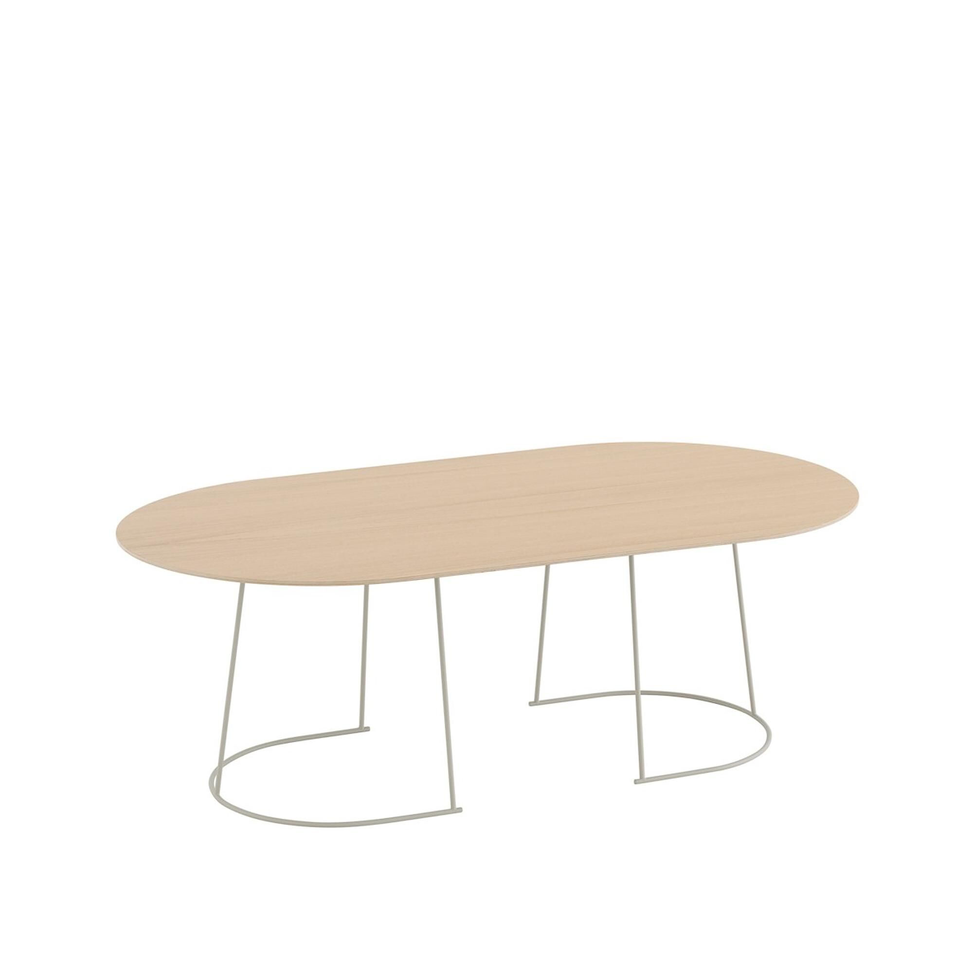 Airy Sofabord Stor Lakeret Eg/Off White