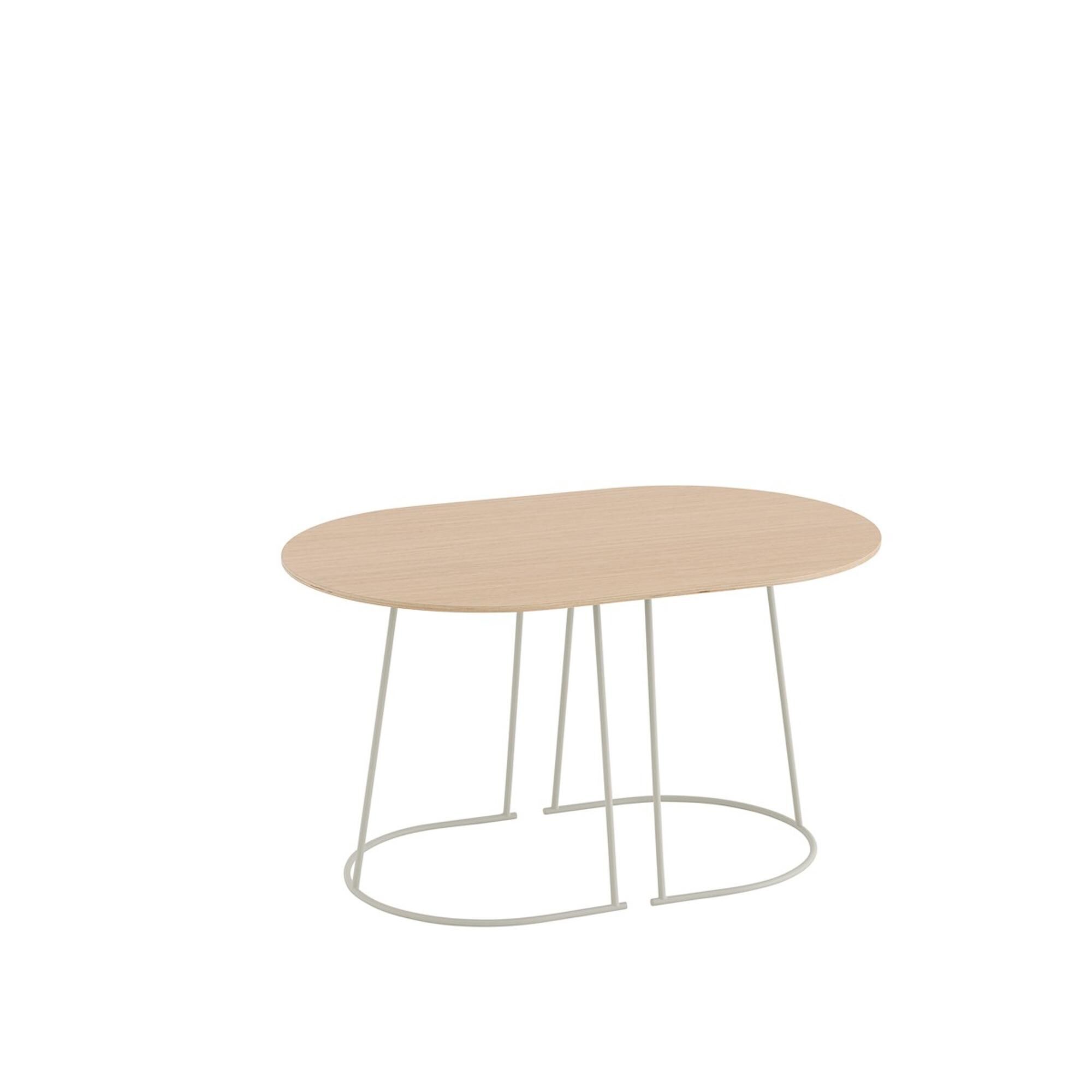 Airy Sofabord Lille Lakeret Eg/Off White