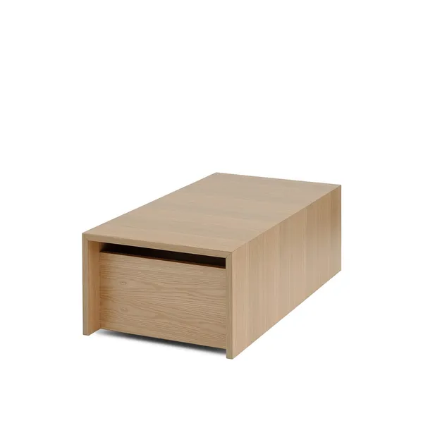 Connect Modular Coffee Table Small Lacquered Oak