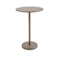 Linear Stahl-Café-Gartentisch 70x105 Taupe