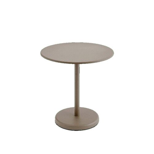 Linear Steel Café Hagebord 70x73 Taupe