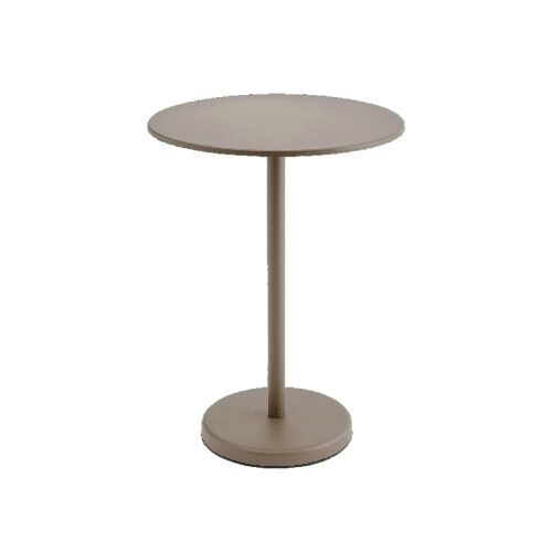 Linear Steel Caf Havebord 70x95 Taupe