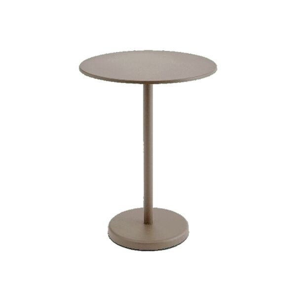 Linear Steel Café Havebord 70x95 Taupe