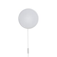 Lámpara de Techo Looped Regulable con Interruptor IP44 Blanco