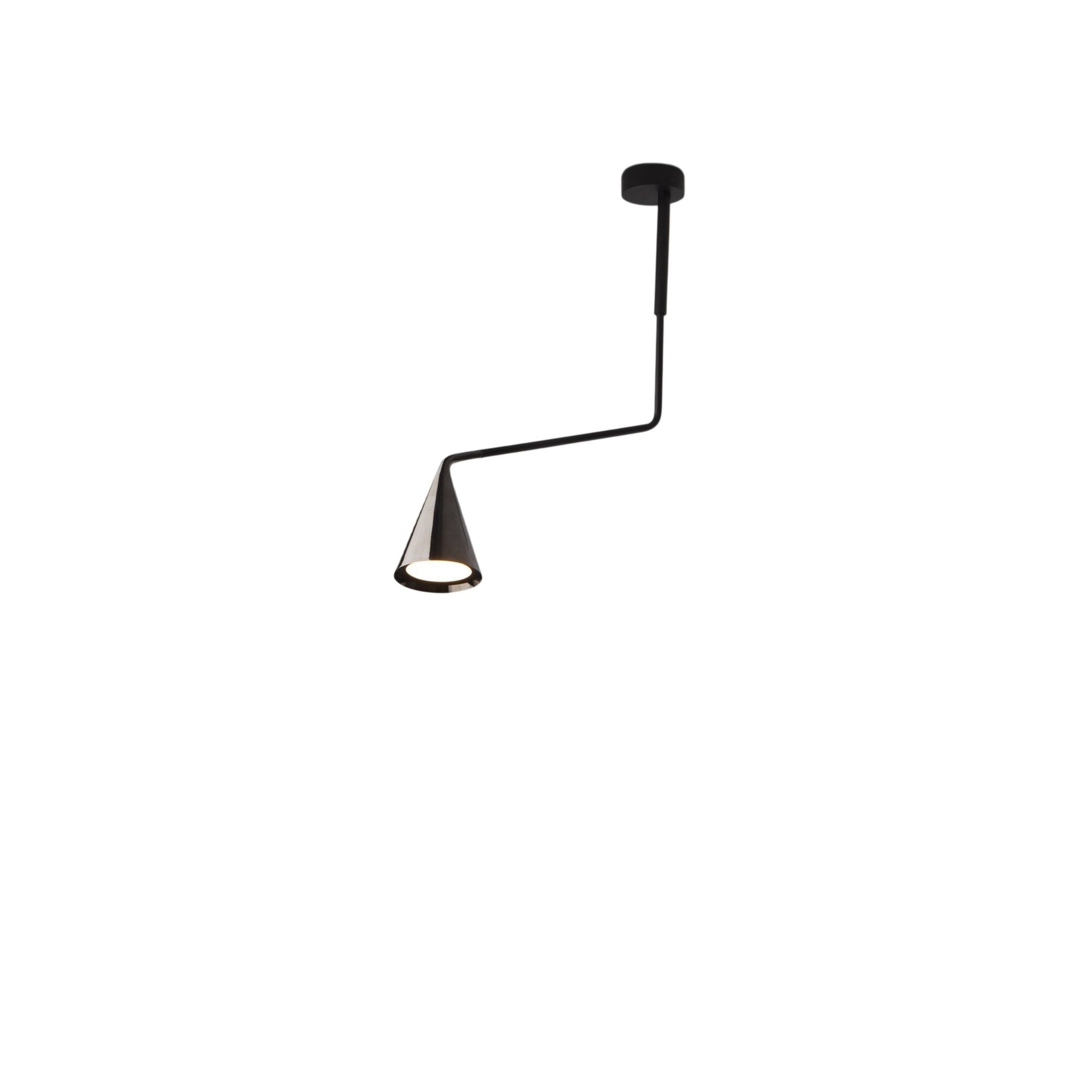 Gordon 561.11A Taklampa Matt Svart