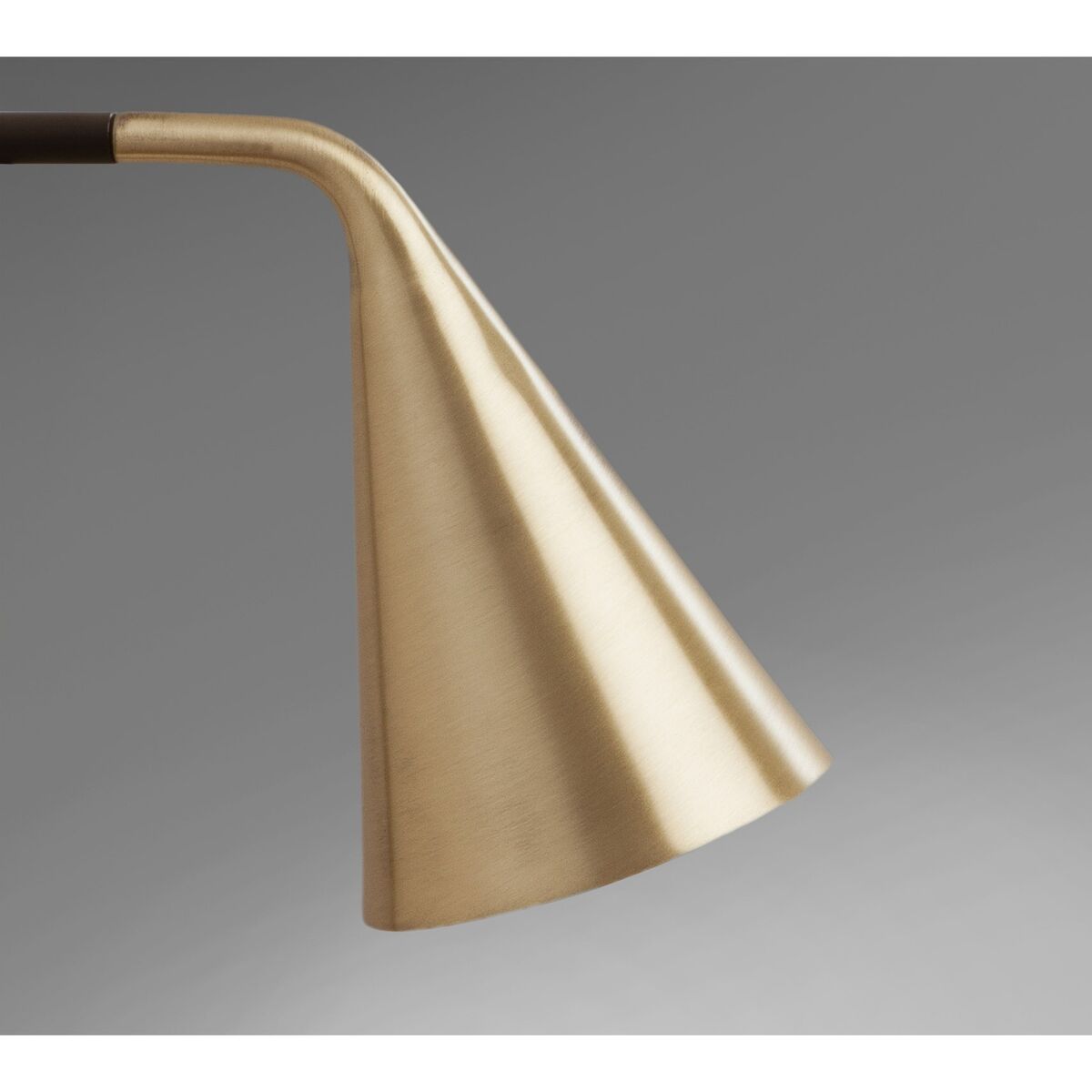 Gordon 561.11C Ceiling Light Matt Black/ Brushed Brass